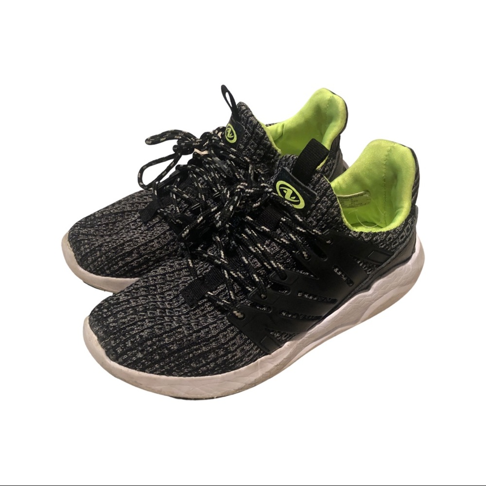 Boys black sneakers